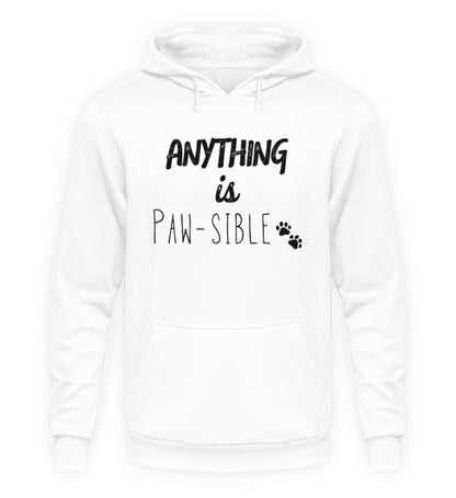 Anything is Paw-sible – Unisex Hoodie