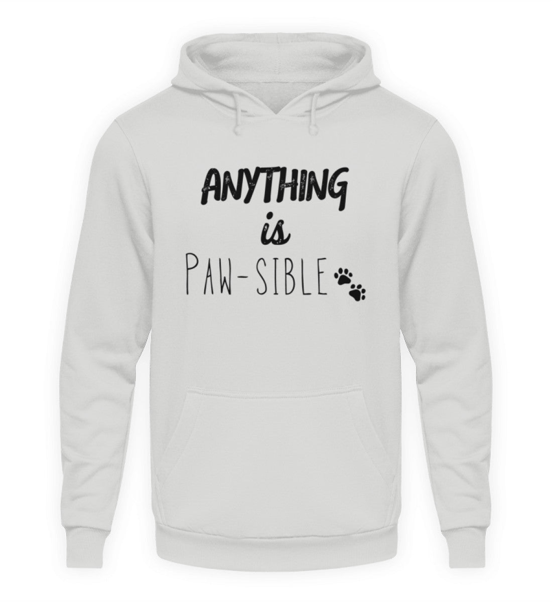 Anything is Paw-sible – Unisex Hoodie