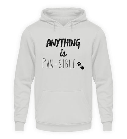 Anything is Paw-sible – Unisex Hoodie