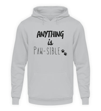 Anything is Paw-sible – Unisex Hoodie